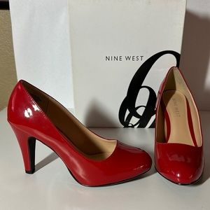Nine West Hot Pepper Red Patent Pump